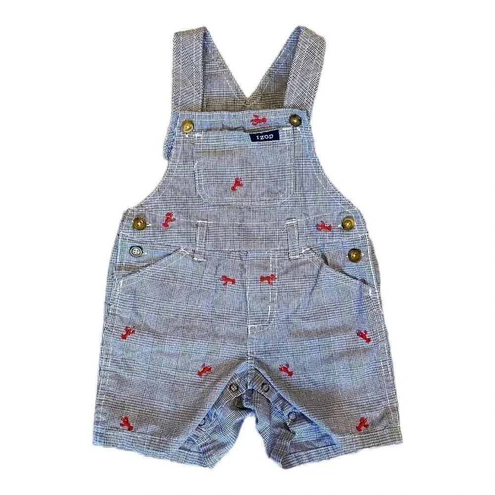 Izod | Lobster Overall Set (18 mos) 🦞 - Picture 7 of 7